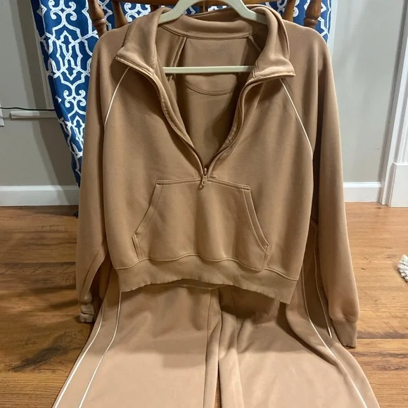 Tan Track Pants & Joggers - Picture 1 of 7